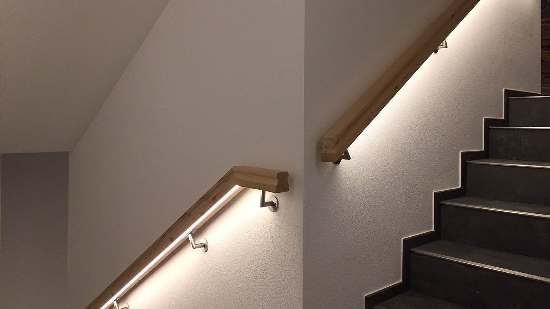 LED-Geläderbeleuchtung, Ofterschwang